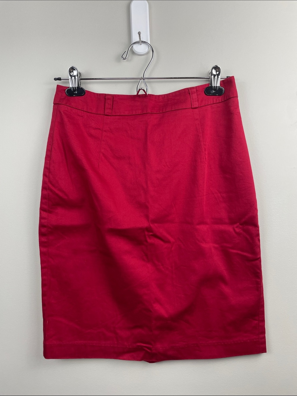 Forever 21 Bright Red Pencil Skirt